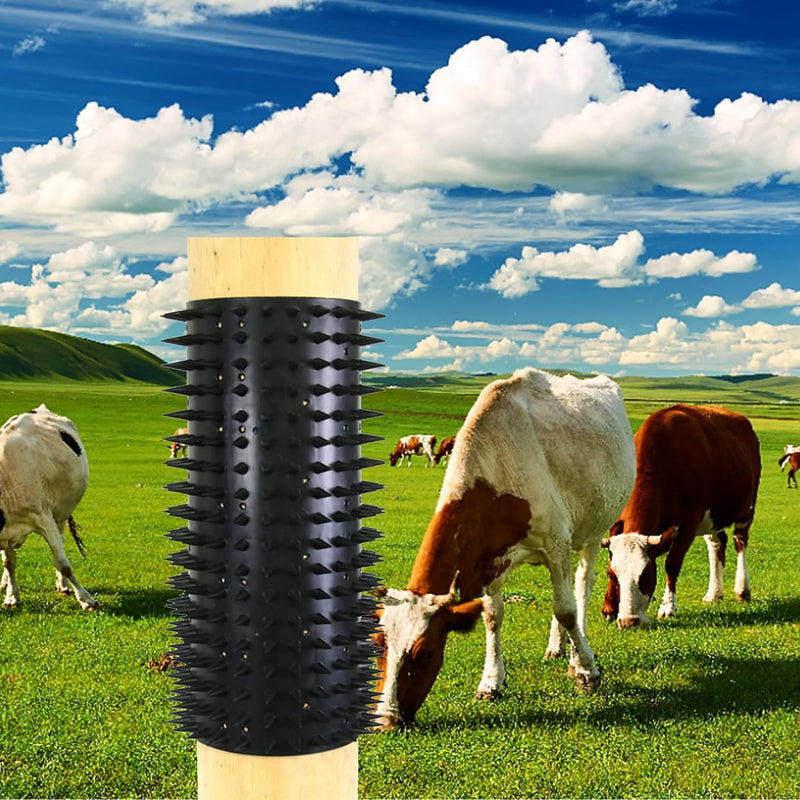 Cattle Scratcher - Livestock Scratching Brush | Horse Brushes Animal Scratch Itch Relief | Cattle Soft Touch Itch Post Pad For Livestock, Horse Grooming, Cattle, Sheep（33.8x42cm） - BeesActive Australia