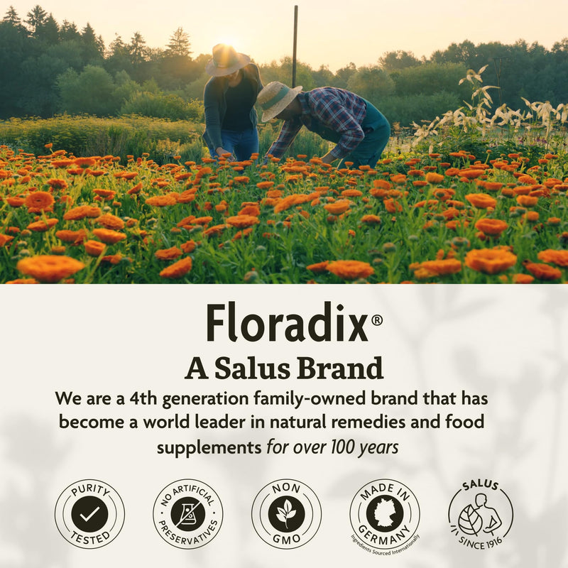 Floradix Floravital Liquid Iron Supplement, Vegan, Gluten-Free, 23.7 Fl Oz | Liquid Iron & Vitamin Formula with Ferrous Gluconate, Vitamin C, B Vitamins & Herbs for Energy Support*, Yeast-Free & Non-GMO Unflavored 23.7 Fl Oz (Pack of 1)