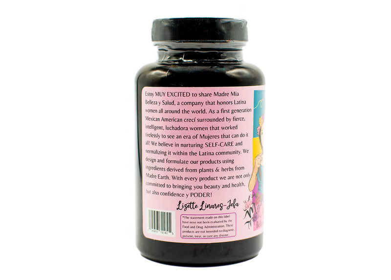 Belleza y Salud Grenuda Pero Fierce - Hair and Nail Support - Burdock Root, Horsetail, Stinging Nettle, Ginko Leaf, Biotin - 30 Day Supply 90 Capsules, 650MG Each - BeesActive Australia