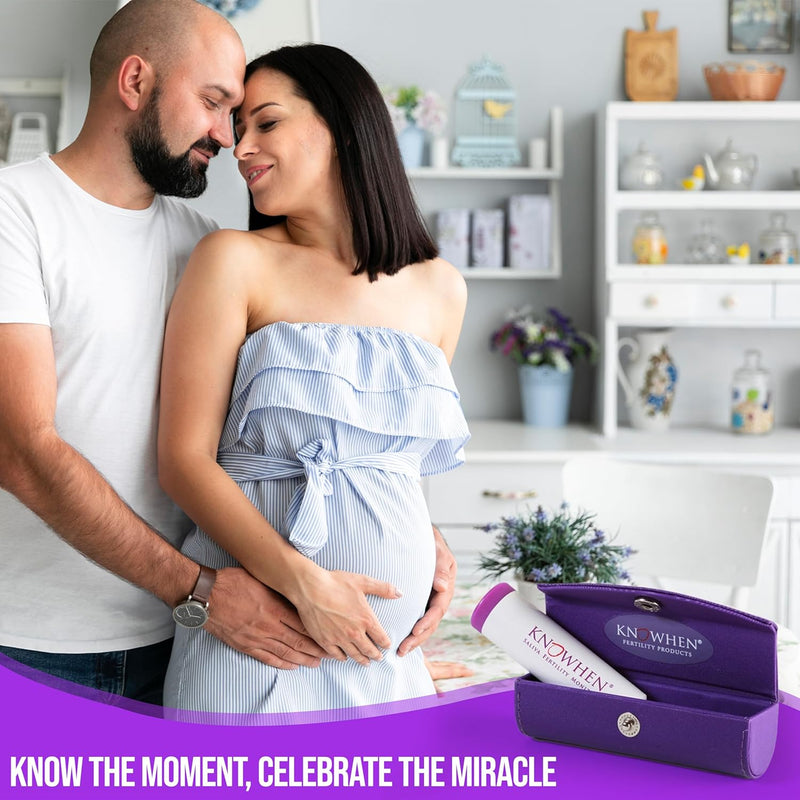 KNOWHEN® Saliva Ovulation Tests Kit – Non-Invasive Ovulation Predictor kit, Unlimited Tests for Fertility Tracking – No Waste, No Urine Mess – Hygienic Ovulation Days Tracker Kit for Family Planning
