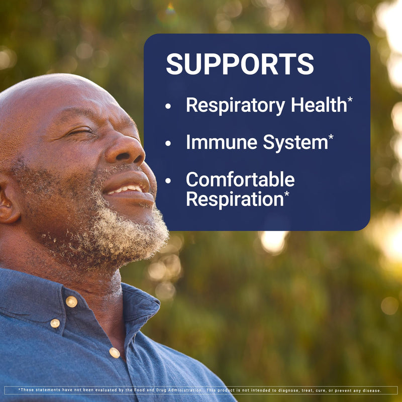 U.S. Doctors' Clinical Lung & Respiratory Support Supplement- 60 Capsules | 12 Chinese herbs, vitamins A and C, magnesium, zinc to support respiratory and immune health for breathing comfort.*