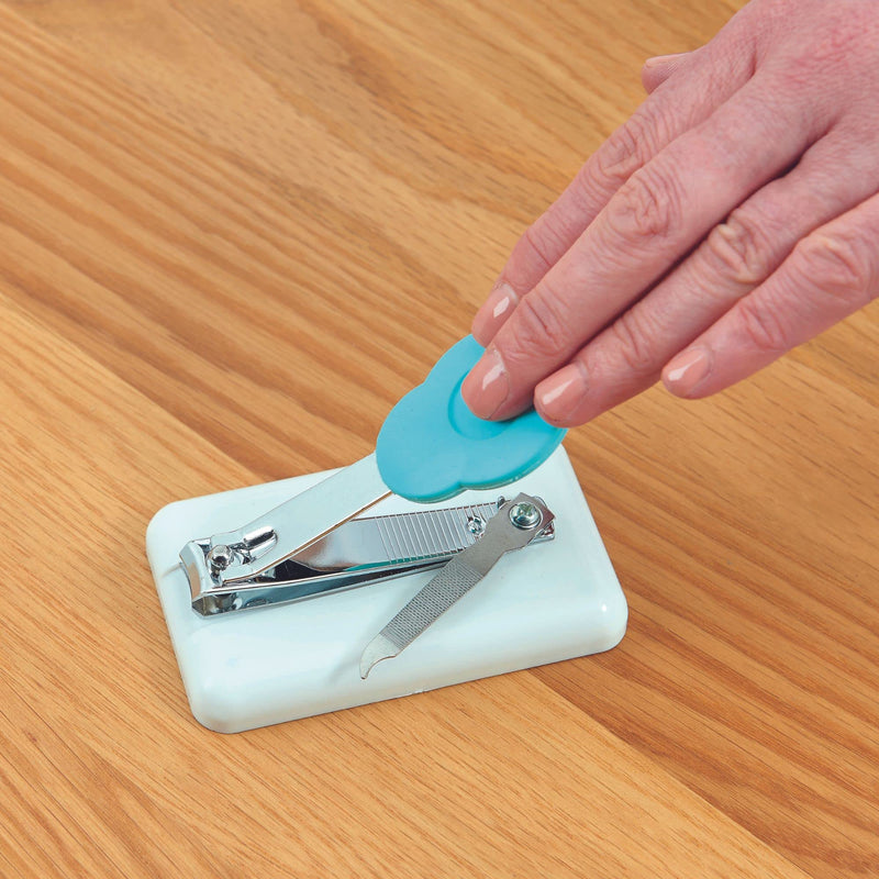 Peta Table Nail Clipper PNC-3 - Mounted and Non-Slip - Plastic Base with Rubber Feet - for Anyone with Poor Hand Control, Weak Hand Strength and Tremors - BeesActive Australia