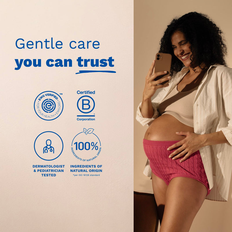Mustela Maternity Stretch Marks Oil - with Natural Avocado, Maracuja & Sunflower Oil - EWG Verified, Vegan & Fragrance Free - 3.55 fl. oz. New Packaging
