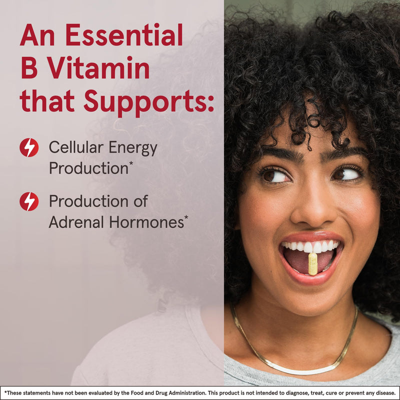Jarrow Formulas Pantothenic Acid B5 500 mg - 100 Veggie Caps - Essential B Vitamin Dietary Supplement - Energy Production & Metabolism Support - 100 Servings (Pack of 4) 100 Count (Pack of 4)