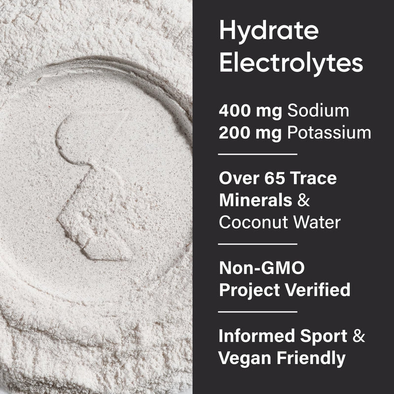 Sports Research® Hydrate Electrolytes, 32 Variety Packets | Sugar-Free Passion Fruit (4), Cherry Pom. (4), Lemon Lime (4), Raspberry Lemonade (4) w/ Vitamins, Minerals, & Coconut Water Variety Pack 5.63 Ounce (Pack of 1)