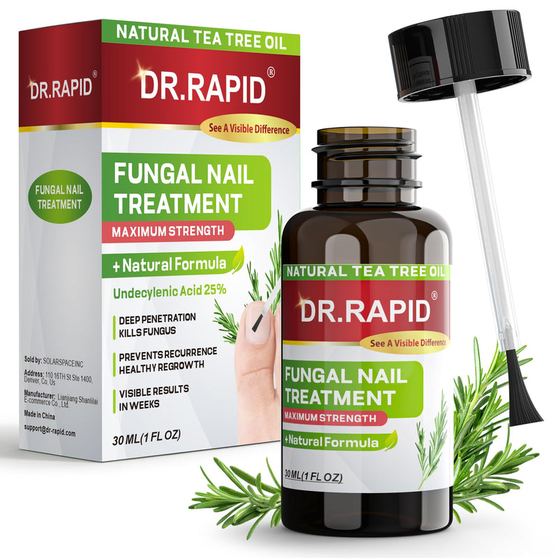 Toenail Fungus Treatment Extra Strength - Nail Repair for Damaged Nails, Nail Fungus Treatment Extra Strength with 25% Undecylenic Acid & Tea Tree Oil, Nail Repair for nail fungus treatment