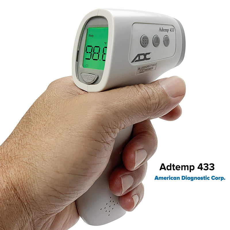 ADC Non-Contact Infrared Trigger-Style Screening Thermometer, Adtemp 433