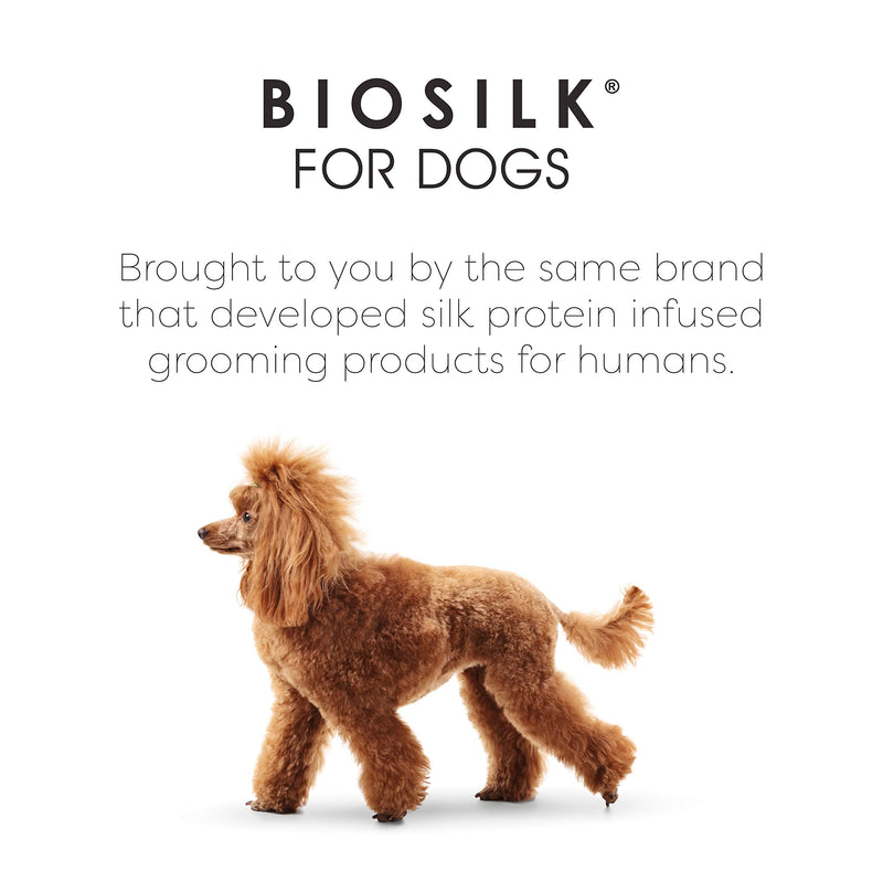 BioSilk for Pets Eco-Friendly Detangling Pin Brush for Dogs in Mint Green | Easy to Hold Ergonomic Handle Dog Brushes, Wet or Dry Dog Hair Brush, Light Blue (FF12806),Gray/Black 1 Count - BeesActive Australia