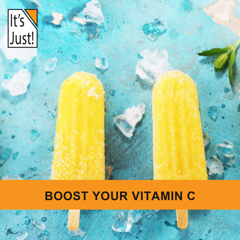 It's Just! - Vitamin C Powder, 100% Pure Ascorbic Acid, Food Grade, Immune Support, Homemade Cosmetics (11oz) 11 Ounce (Pack of 1) - BeesActive Australia