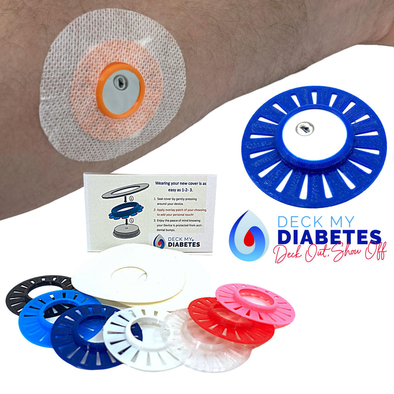 GripShield, The Ultimate Libre 3 Bump Guard - Reusable and Flexible Armor for Libre 3 Users. includes Two (2) Sample Sugar Patches and One (1) GripShield. (Royal Blue) Royal Blue - BeesActive Australia