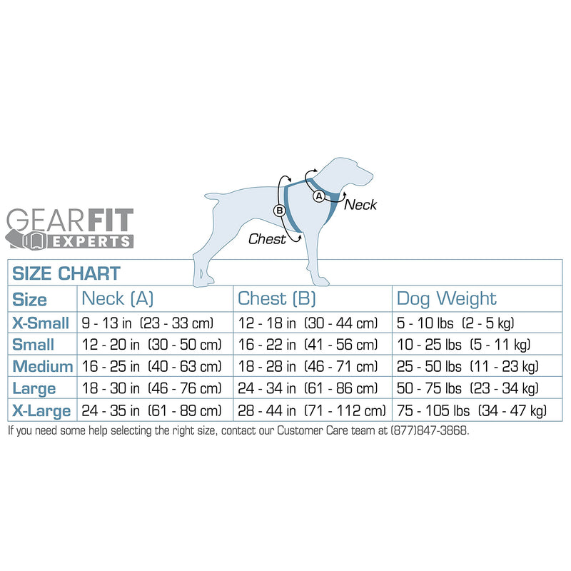 Kurgo Tru-Fit Smart Harness, Dog Harness, Pet Walking Harness, Quick Release Buckles, Front D-Ring for No Pull Training, includes Dog Seat Belt Tether (Blue, Large) Blue Large (Pack of 1) - BeesActive Australia