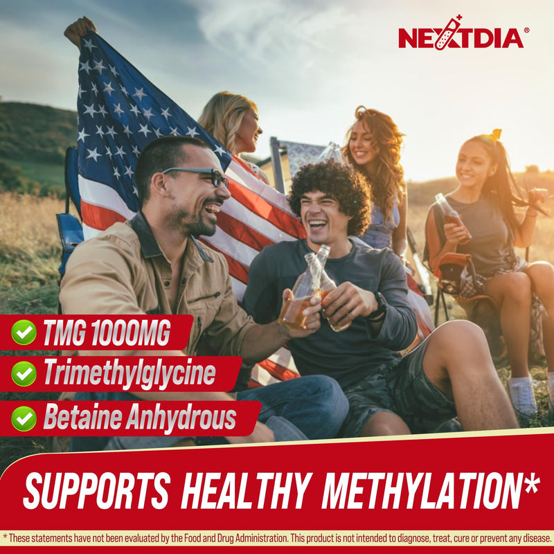 2Pack TMG Gummies 1000mg Betaine Anhydrous, Methylated B Complex, Magnesium | Methylated Multivitamin, Methylfolate B12 B6 + Magnesium Taurine, Trimethylglycine for Homocysteine Levels, Brain, Energy