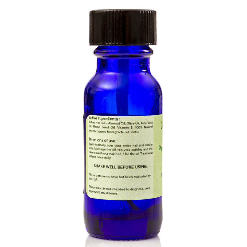 Psoriasis Nail Oil Care from Indigo Natural Herbs. Toenails, Fingernails, Skin Care. Relief of Chapping, Cracking, Roughness, Redness, Dryness, Fungus. Repairs and Strengthens Nails. (15 ml) 0.51 Fl Oz (Pack of 1) - BeesActive Australia