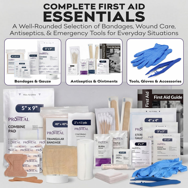 20 Person OSHA Compliant First Aid Kit for Businesses, Vehicles, Trucks, Construction Site - Type III, ANSI Class A Emergency Kit - 136 Piece Essential First Aid Supplies 20 Person Kit