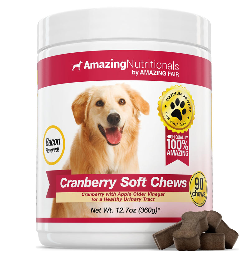 Probiotics for Dogs and Cranberry Bundle - UTI Prevention, Immune Support, Digestive Health, Incontinence, Gas and Diarrhea Elimination