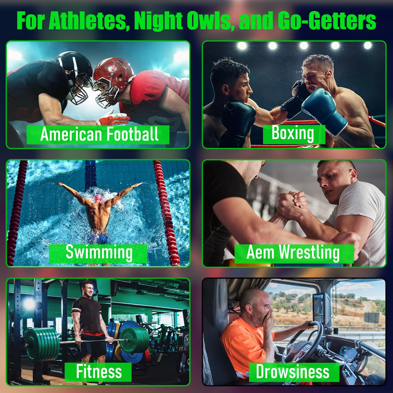 Salts for Athletes in Hockey, Potent Salts Wake Up for Athletes, Weightlifting and Powerlifting - Activate Before Smelling, Instant Energy, Explosive Power, Breaking PR, Enhanced Focus & Motivation Green - BeesActive Australia