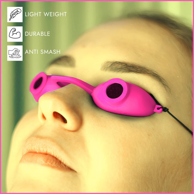 Super Sunnies EVO FLEX UV Eye Protection FDA compliant Flexible Tanning Goggles Eyeshields, 4-Pack Assorted - BeesActive Australia