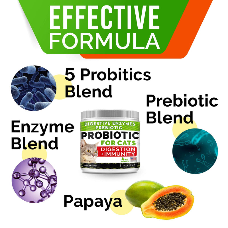 4oz Probiotics Powder + 240ct Hemp Glucosamine Joint Supplement Bundle - Relieves Diarrhea + Joint Pain Relief - Digestive Enzymes + Prebiotics + Omega 3, Hemp Oil + Chondroitin, MSM - Made in USA