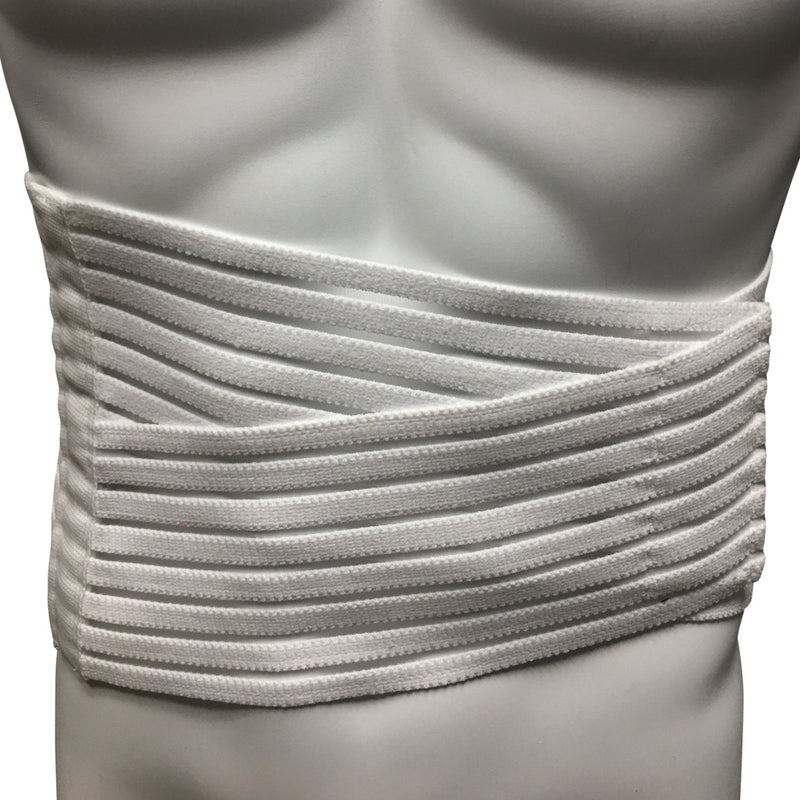 OTC Lumbosacral Support, 7-inch Lower Back, Lightweight Compression, Elastic, White, Medium - BeesActive Australia