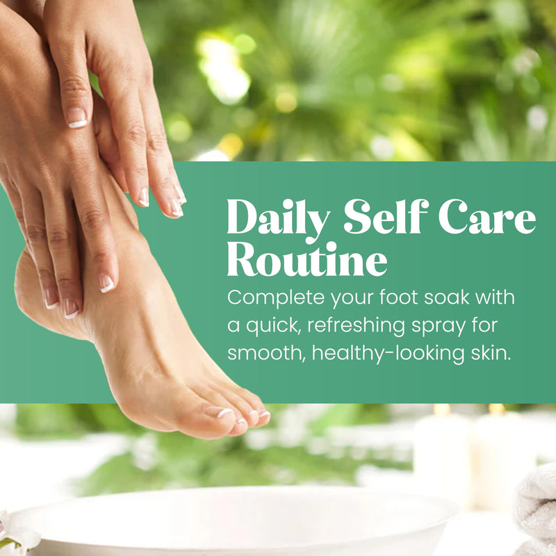 Hand & Foot Spray - Quick Drying Formula Solution - Helps For Itching, Burning, Scaling, and Discomfort - Hands, Feet, & Nail Soaking Solution - 6 fl oz - BeesActive Australia