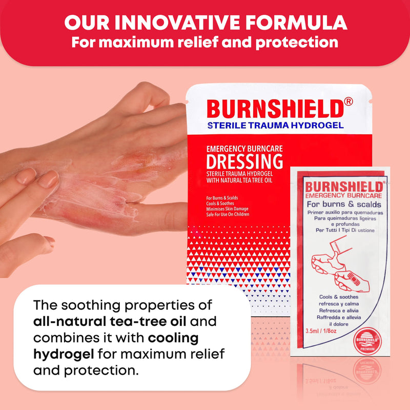 Ever Ready First Aid Emergency Burn Kit in Compact First Aid All-Purpose Resealable Pack for Home, Office & Travel - BeesActive Australia
