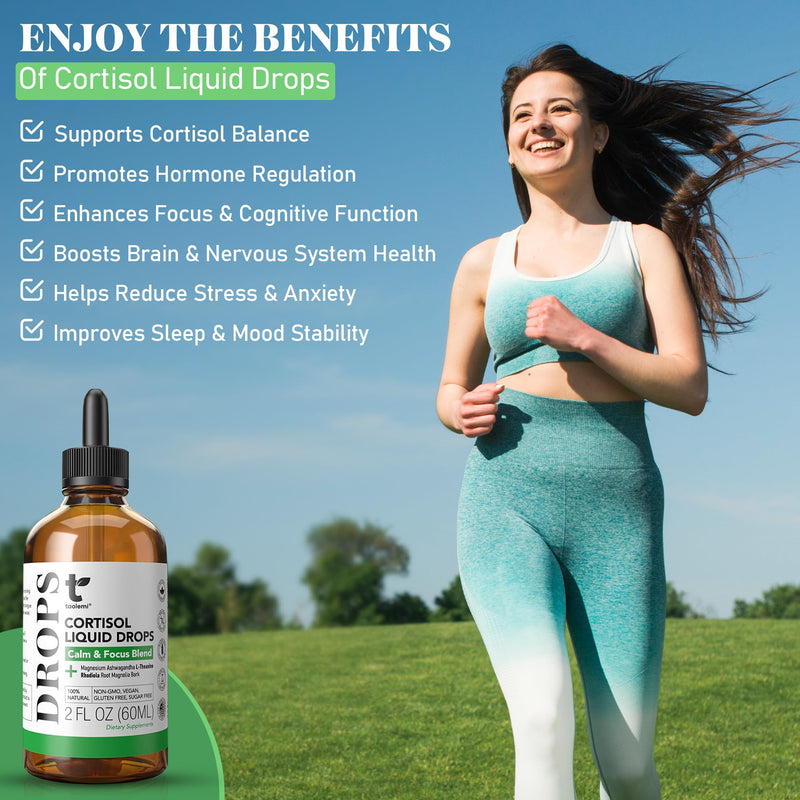 Magnesium & Ashwagandha Drops, Relaxation Support, 2 fl oz