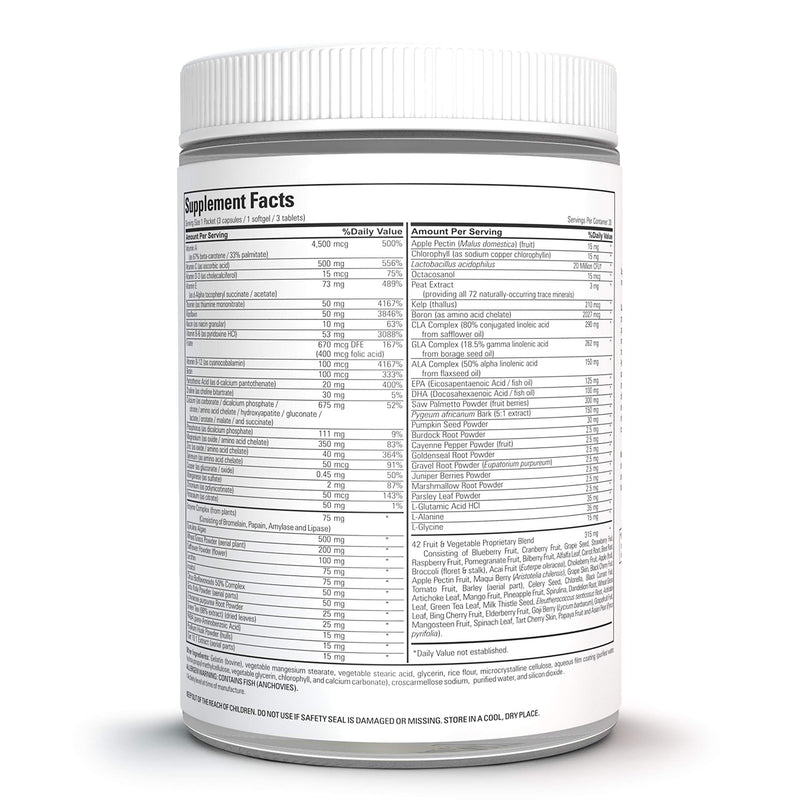 Essential Prostate Health Pack - Daily Multivitamin Supplements for Men w/Saw Palmetto, Vitamins, Minerals - Daily Multivitamin for Men to Support Prostate & Overall Health - 30 Packets