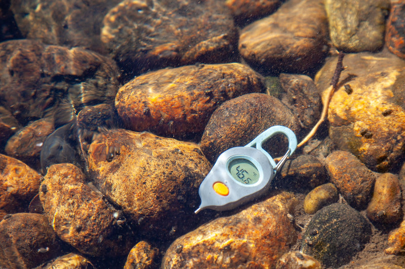 fishpond Riverkeeper Digital Thermometer | Fly Fishing Water Temperature Stream Thermometer | Lake Water Temperature Guage - BeesActive Australia