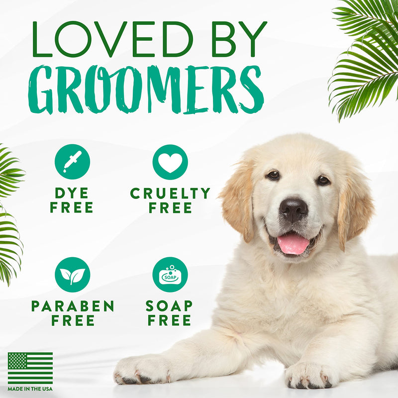 TropiClean Shampoo for Animals - Medicated Itch Relief - Exfoliates, Moisturizes & Soothes Dry, Itchy Skin & Coat I For Dogs & Cats I Parabens, Color and Soap Free - Oatmeal & Tea Tree, 3.78 L Oatmeal Medicated 3.78 liters of oats with medicine - BeesActive Australia