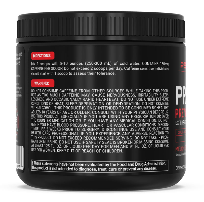 PEScience Prolific Pre Workout Powder for Men & Women with L-Citrulline, Nitric Oxide Booster, Energy Powder & Nootropic for Focus ‚Äì Preworkout Without Beta Alanine ‚Äì 40 Scoops, Melon Berry Twist