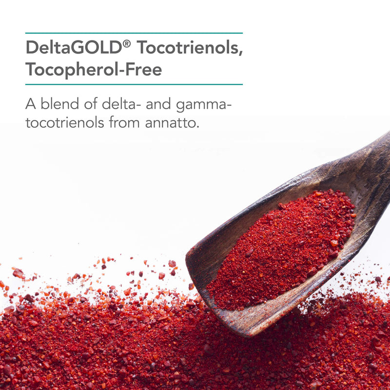 NutriCology Delta-Fraction Tocotrienols, Annatto-Derived, 75 Softgels | 50 mg DeltaGOLD Annatto-Derived Tocotrienols for Antioxidant Activity and Blood Circulation, No Tocopherols, 37 Servings