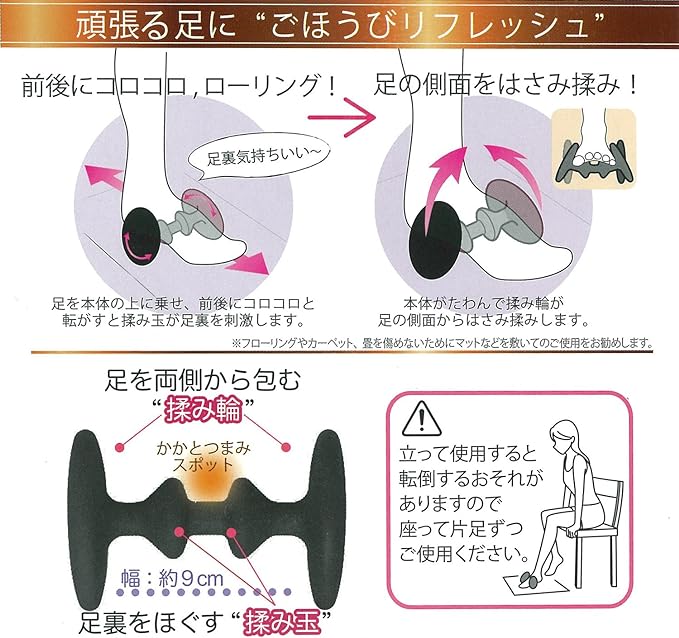 Foot care hard ball ring -  Australia