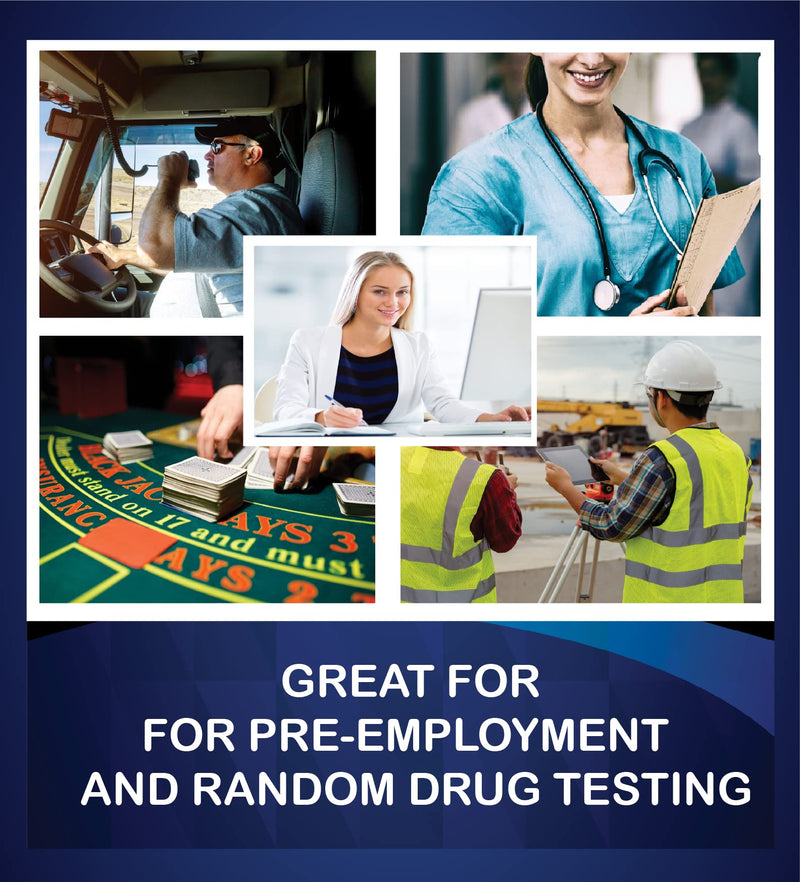 3 Pack - DrugExam THC Advantage Made in USA Multi Level Marijuana Urine Test Kit. Highly Sensitive THC 5 Level Drug Test Kit. Detects at 15 ng/mL, 20 ng/mL, 50 ng/mL, 200 ng/mL and 300 ng/mL (3)