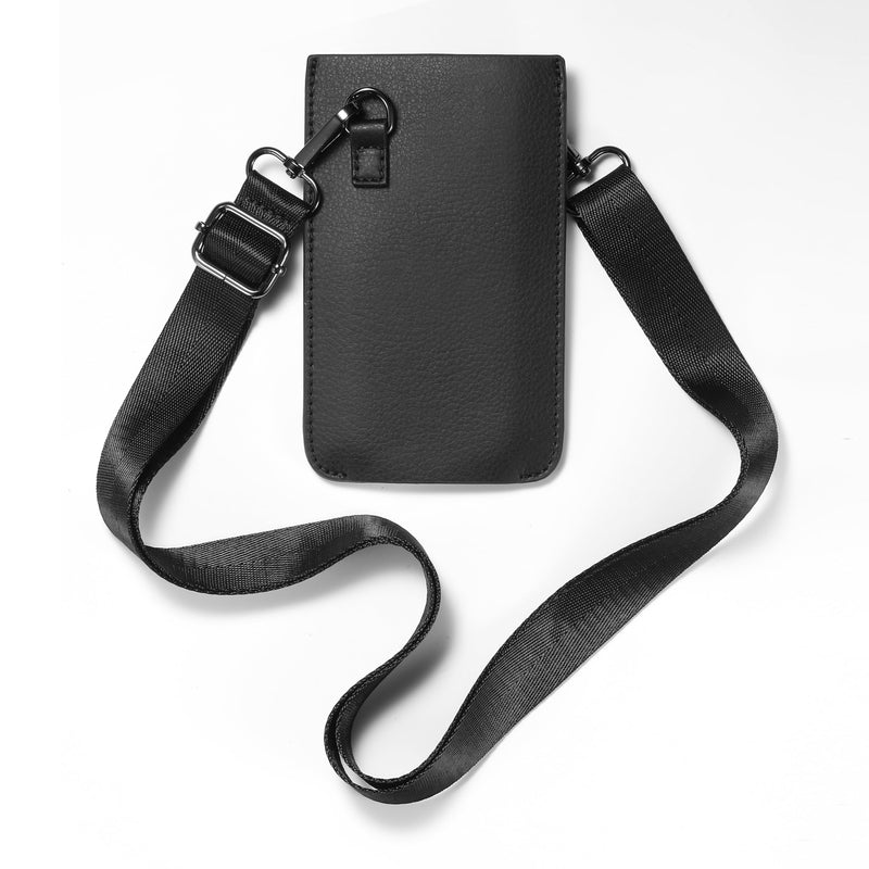 HATALKIN Compatible With Apple Vision Pro Battery Holder, PU Leather Portable Battery Carrying Bag Holder for Apple Vision Pro with Belt Clip Black - BeesActive Australia