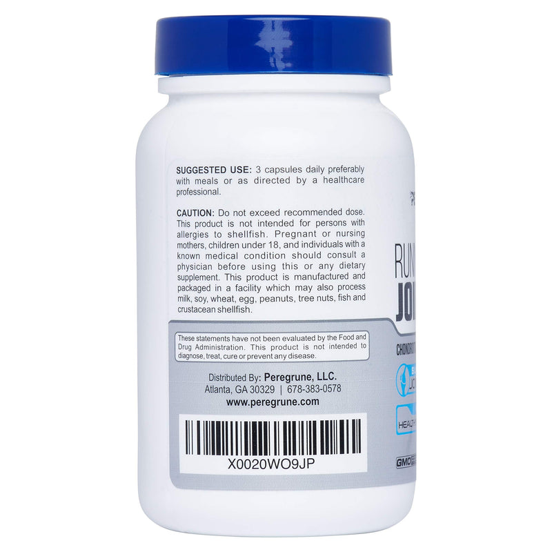 Runner Joint Support Supplement | Supports Healthy Joints, Cartilage & Mobility | Glucosamine Chondroitin MSM | GMP Certified Joint Support for Athletes – 90 Capsules