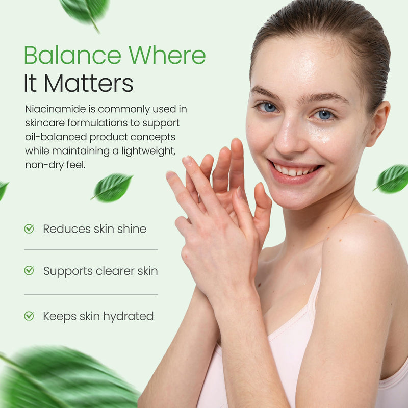 Pure Niacinamide Powder for Skin Care (Vitamin B3) DIY Niacinamide Serum, Niacin Powder (1 Ounce / 28 Gram) Cosmetic Grade 1 Ounce (Pack of 1)