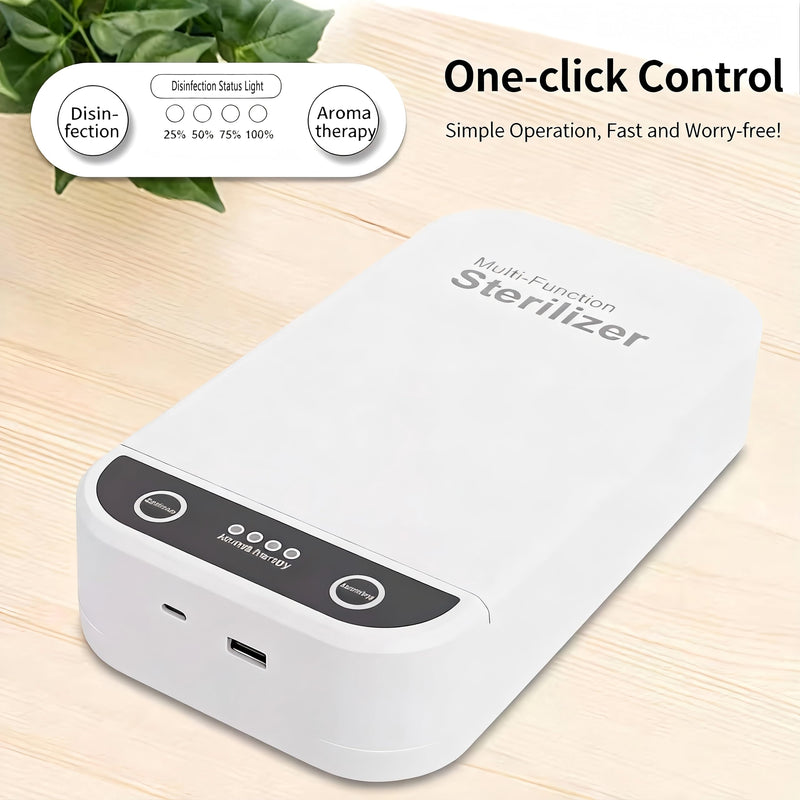 Dental Tools and UV-C Cleaning and Storage Box for Stainless Steel Teeth Cleaning Tools Electric toothbrushes and Various Oral Hygiene Devices - BeesActive Australia