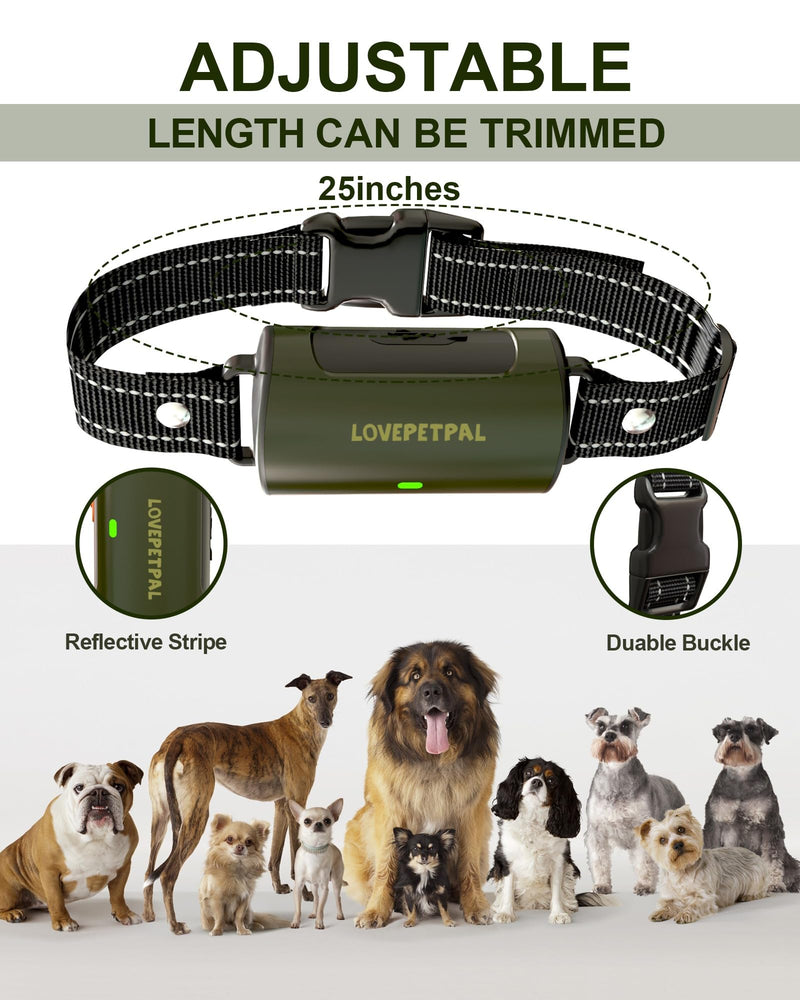 Dog Training Collar with Remote Control - 3500FT Rechargeable IPX7 Washable E-Collar for Large Medium Small Dogs 4 Training Modes Vibration Beep Indoor & Outdoor Trainer Anti-Shedding Lock xxxl
