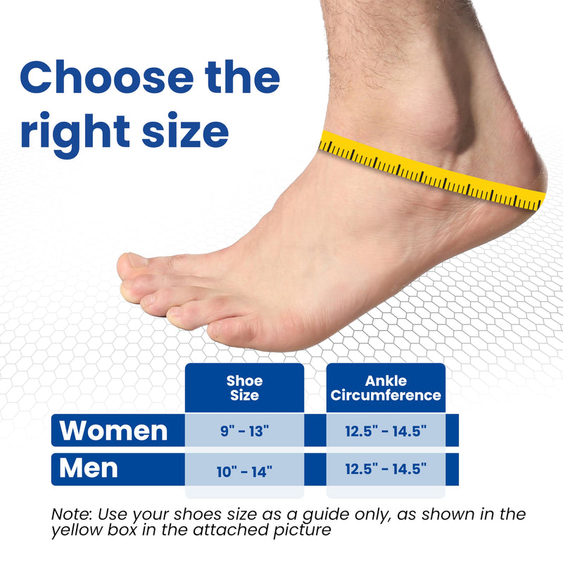 Ankle Brace for Women Men, Ankle Support Brace for Injury Recovery, Sprain, Achilles, Tendon, Ankle Support for Women Men with Adjustable Wrap, Ankle Stabilizer for Sports Gray
