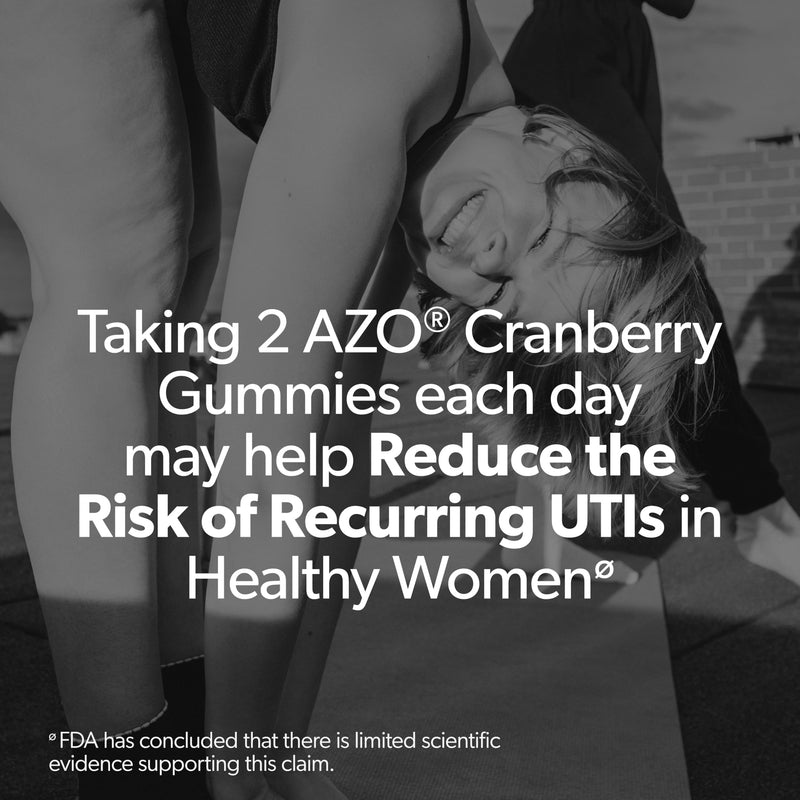 AZO Cranberry Gummies for Urinary Tract Health Women & Men, 72 Count | From the #1 Doctor Recommended Brand± Cranberry Supplement with Clinically Proven Pacran®, Helps Cleanse & Protect* 72 Count (Pack of 1)