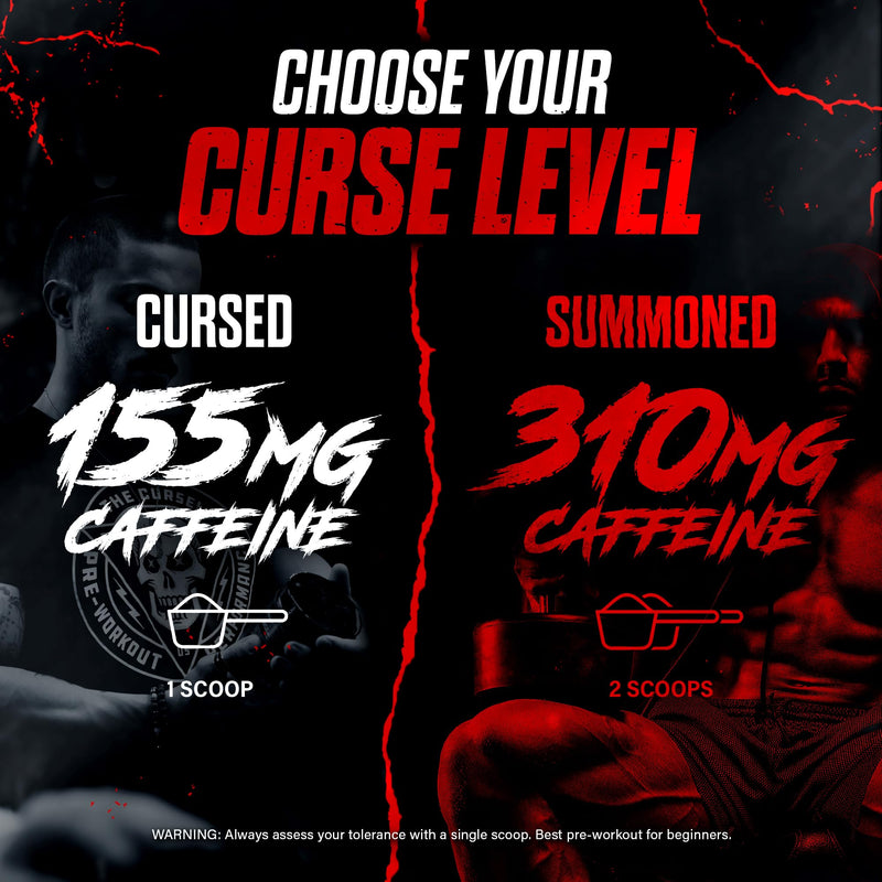 JNX The Curse! Pre Workout Powder with Creatine, Tropical Storm, 50 Srvs. | Pre workout powder for men & women with caffeine, L-Citrulline, Beta Alanine & Creatine for energy, pumps & performance. 8.8 Ounce (Pack of 1)