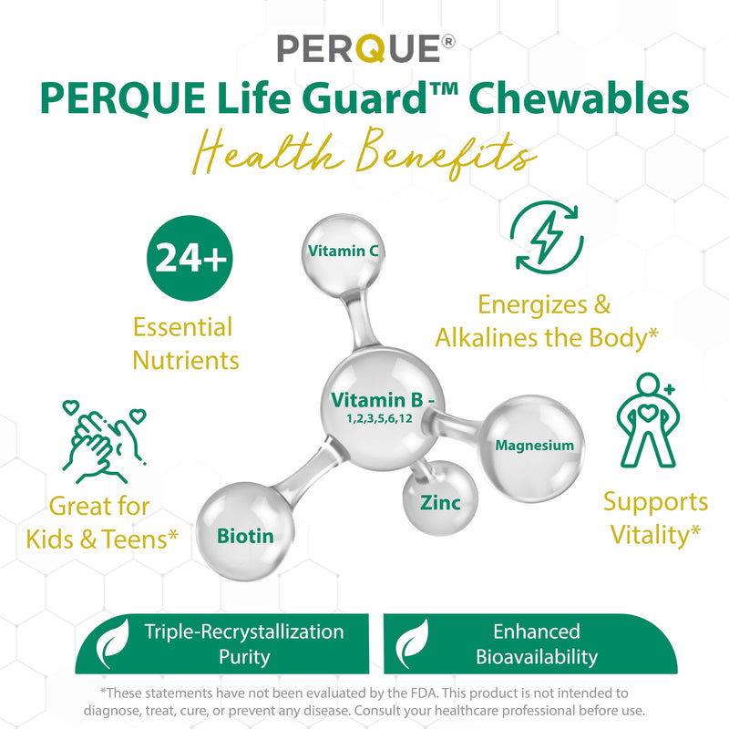 Perque Life Guard Chewables, 90 Count