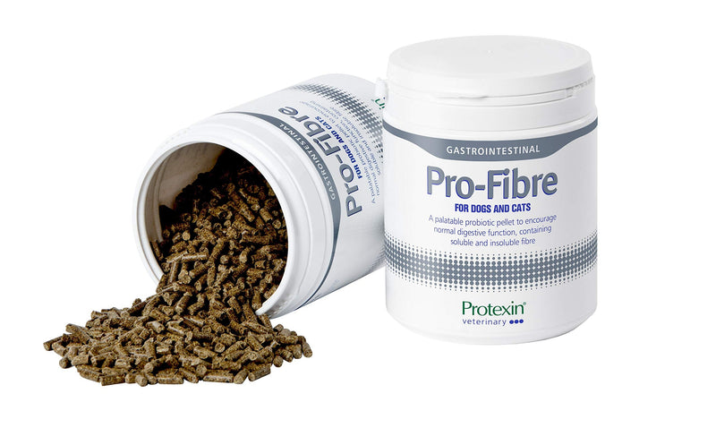 Pro-Kolin for Dogs and Cats Probiotic Paste and Syringe, 60ml & Protexin Veterinary Pro-Fibre for Dogs and Cats, 500g 60 ml (Single Pack) Single + Protexin Veterinary Pro-Fibre