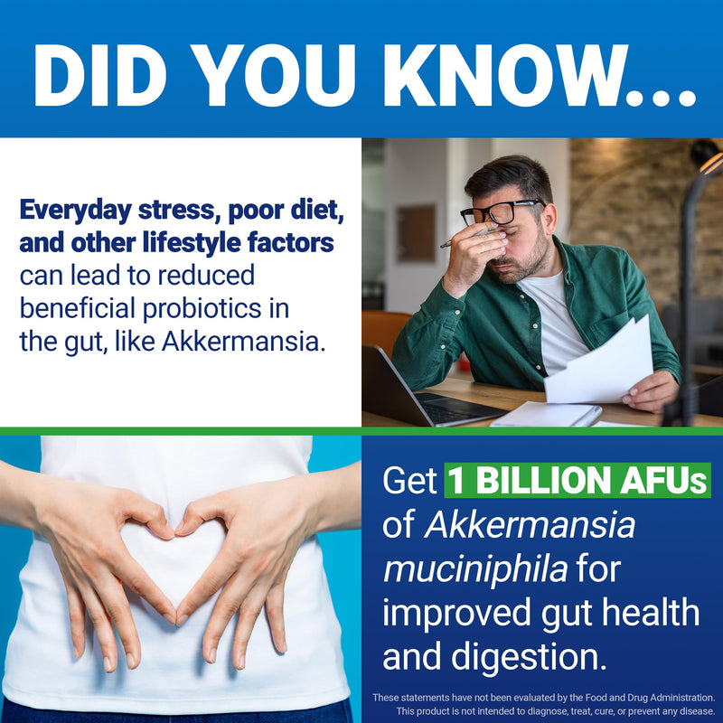 Force Factor ProbioSlim Akkermansia Prebiotics & Probiotic with 1B AFUs | Akkermansia Muciniphila, Prebiotics & Chromax Chromium, Support Lean Body Mass, Digestion & Gut Health, 60 Vegetable Capsules