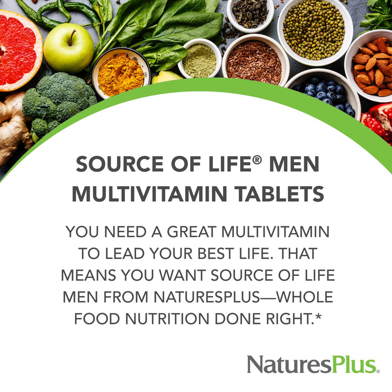 NaturesPlus Source of Life Women - 120 Tablets - Multivitamin & Mineral Supplement - with Iron, Calcium, Folate & Lutein - Gluten Free, Vegetarian - 60 Servings 120 Count (Pack of 1)