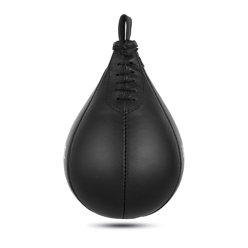 Hunter Leather Speed Bag with Hanging Swivel - Boxing Training Bag for Speed & Accuracy