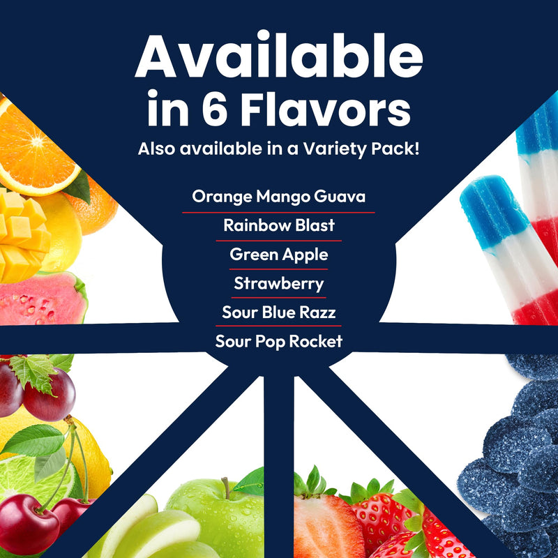 SaltStick Energy Gummies Blue Sour Raz - 10 Packets/20 Servings | Quick carbohydrates and electrolytes in delicious gummies to fuel your workout without sticky gels. Caffeine-free. Sour Blue Razz
