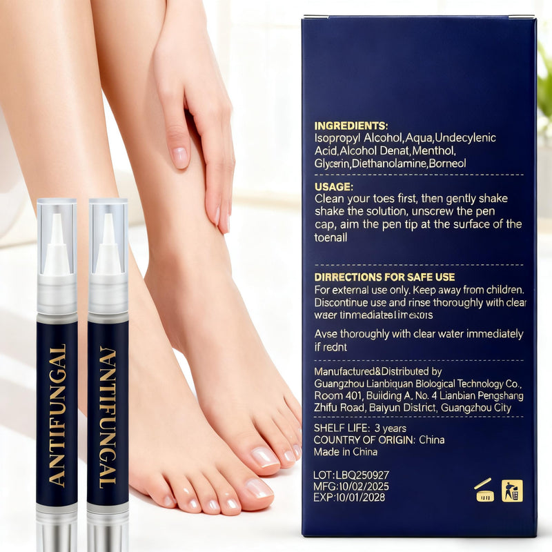 Toenail Fungi Treatment Extra Strength & Fungi Nail Pen - 4PC Fungi Nail Pen Repair for Damaged Nails,Targeted Solution for Nail Health Concerns (Athletes Ideal), 4ml/0.14FLOZ -2 Blue-3 - BeesActive Australia