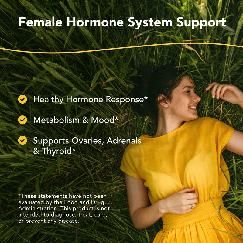 NORTH AMERICAN HERB & SPICE ActiFEM - 90 Capsules - Supports Hormone Balance for Women, Metabolism & Mood - Royal Jelly, Wild Atlantic Kelp, Fennel - Non-GMO - 90 Total Servings