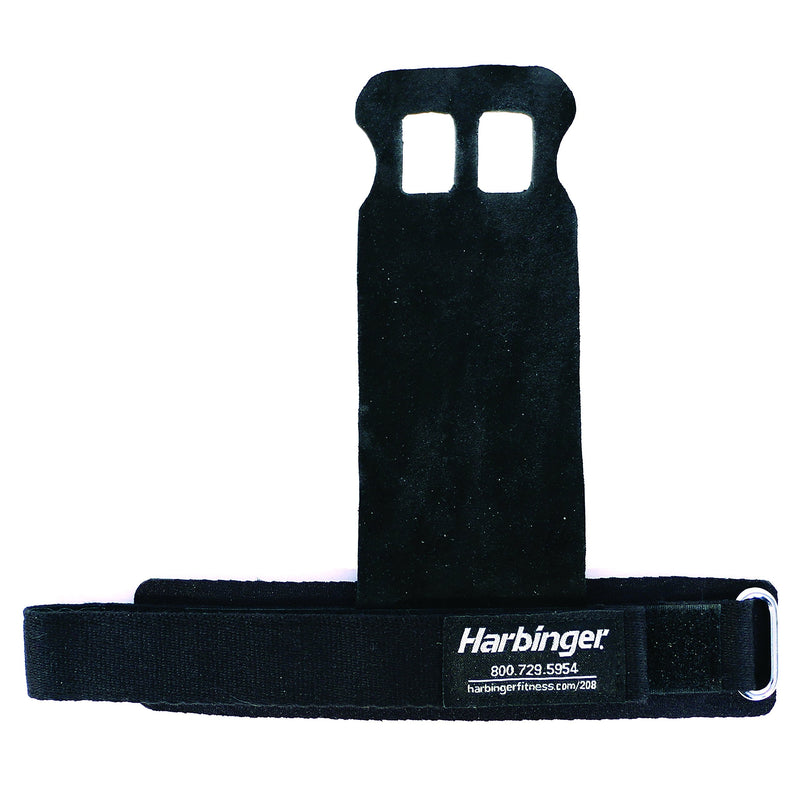 Harbinger Leather Palm Grips for Weight Lifting Hand Protection Large